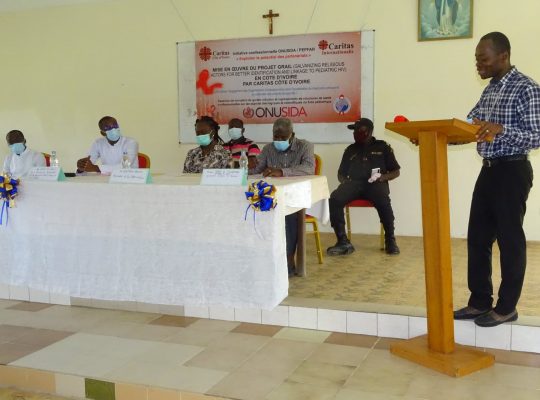 M. Say Somian Daniel, Responsable Suivi/Évaluation et Chef des Opérations à Caritas Côte d'Ivoire