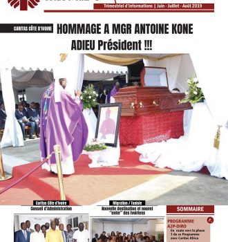 Caritas CI Magazine LE RESEAU Juin - Juillet - Août 2019